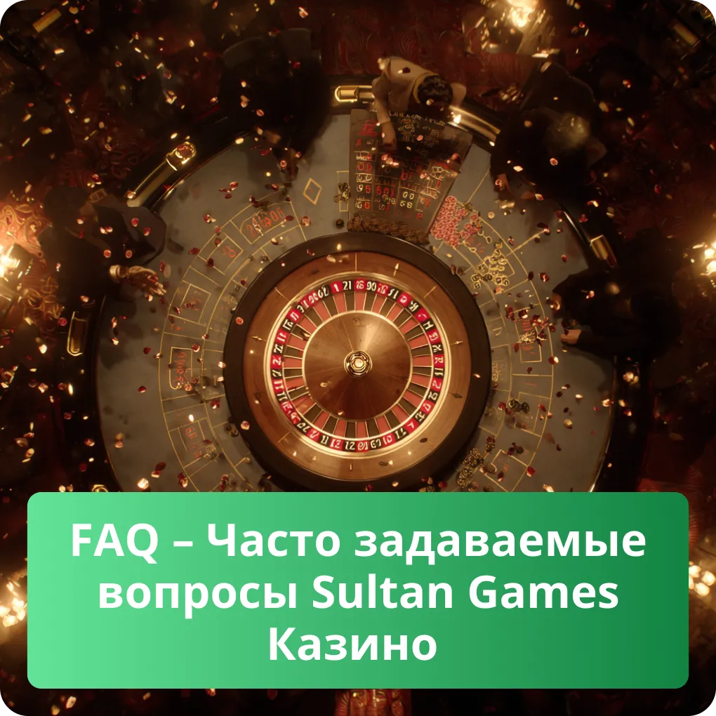 FAQ: Ответы на часто задаваемые вопросы о Sultan Games Казино FAQ - Часто задаваемые вопросы Sultan Games Казино