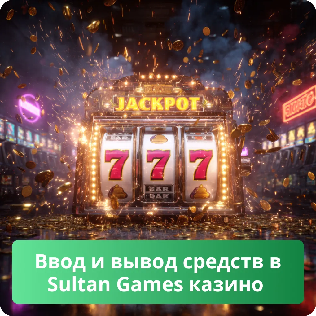 Как совершать ввод и вывод средств в Sultan Games казино - все доступные методы Ввод и вывод средств в Sultan Games казино